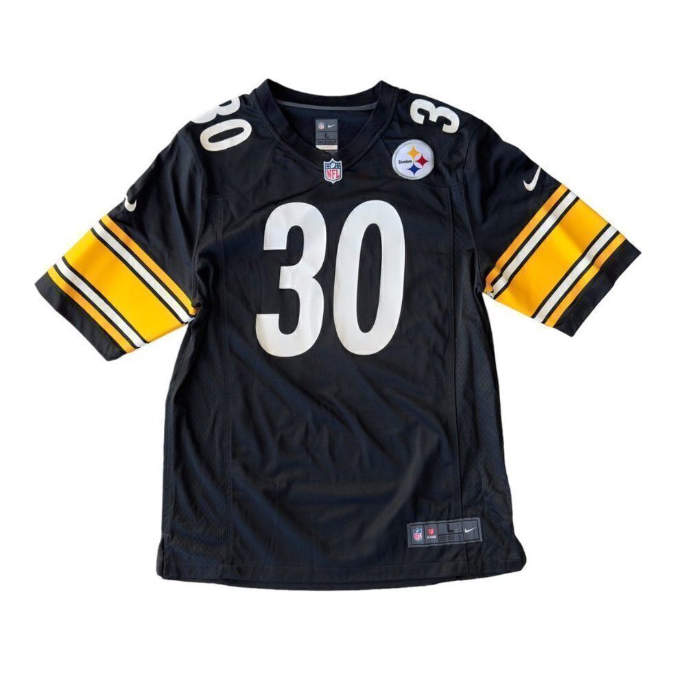 Nike On Field Pittsburgh Steelers James Conner #30 Football Jersey Men's L